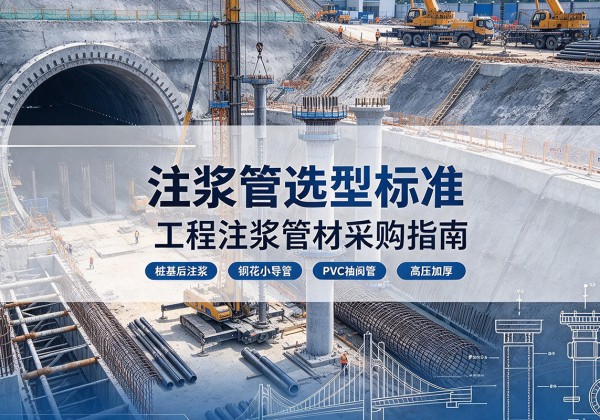 北湖注浆管选型标准